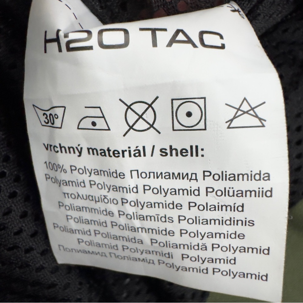 Waterproof Tactical Jacket H2O Tac Men’s L Green NWT - Picture 14 of 16